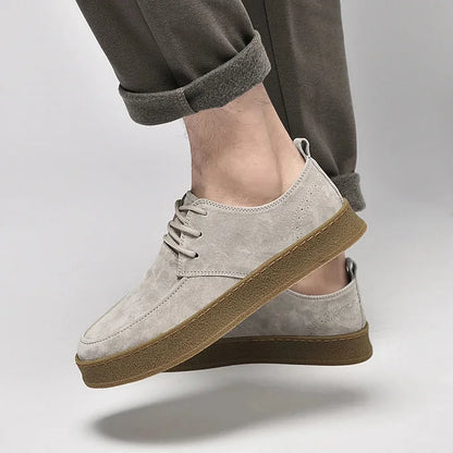 Casual Daim Beige Moderne 100% cuir
