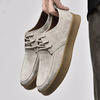 Casual Daim Beige Moderne 100% cuir