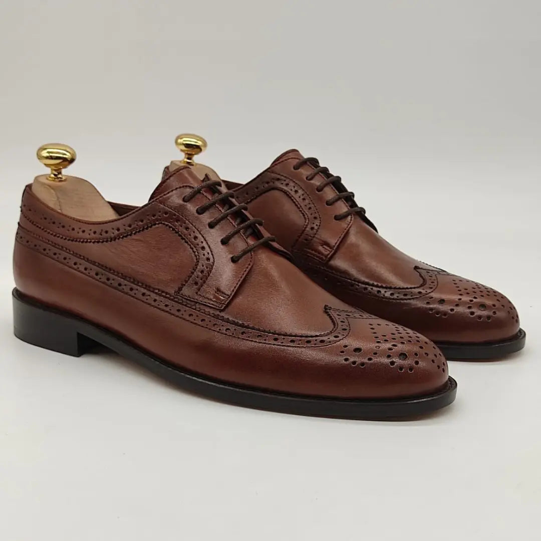 Chaussures Brogue Boucle CALVANO 100% cuire